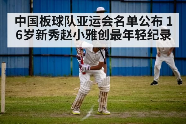 youth cricket training